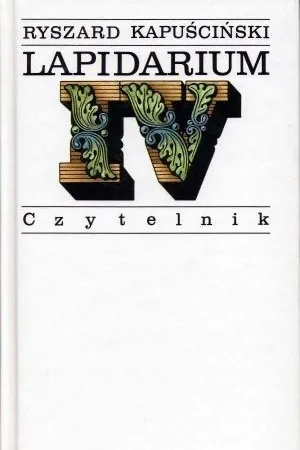 Okładka książki „Lapidarium IV”
