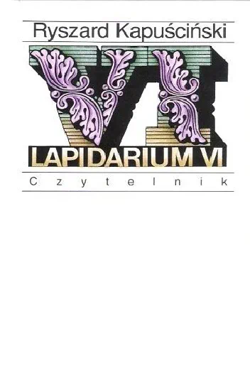 Okładka książki „Lapidarium VI”